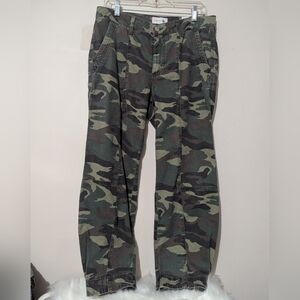 Sundry Camo Pants Utility Joggers Camouflage Dusk Size 29 New